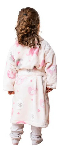 Bata De Niño Y Niña Suave. Talla 1 A 6. Varios Diseños.