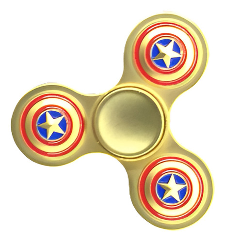 Nuevo Capitán América Estrés Socorro Aleación Girocompás Ded