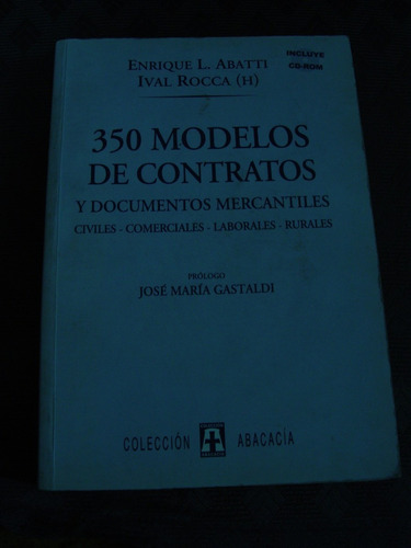 350 Modelos De Contratos Y Documentos Mercantiles-abatti Roc