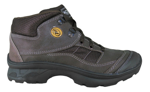 Borcegos Trekking Negro Chocolate Hombre 39 Al 45