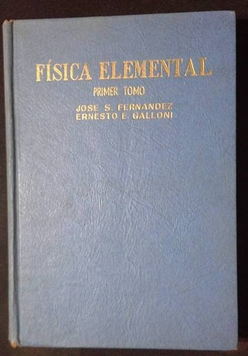 Fisica Elemental Primer Tomo