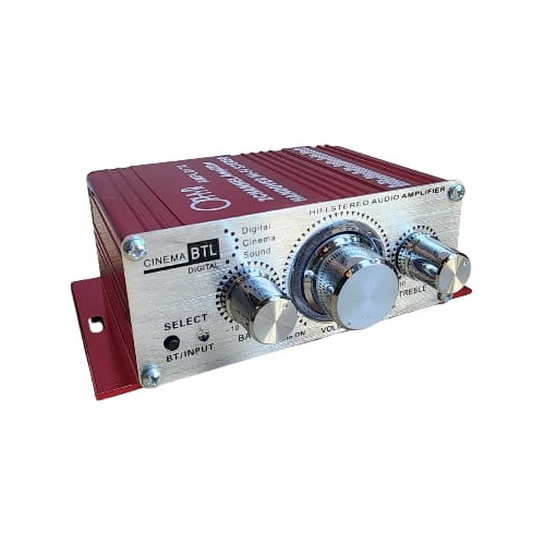 Amplificador Potencia Audio Hifi 12v Sonido Moto Compu Htec