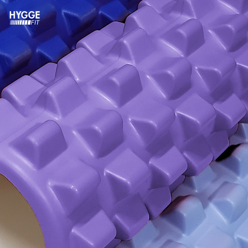 Imagen 7 de 10 de Rolo Rodillo Texturado Masajes Foam Roller Elongación 33cm