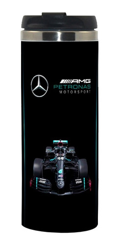 Termo Acero Formula 1 Mercedes Amg Petronas Personalizable
