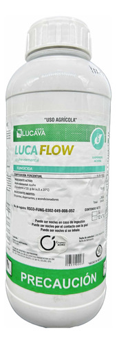 Lucaflow Fungicida Azufre Elemental 1 Litro