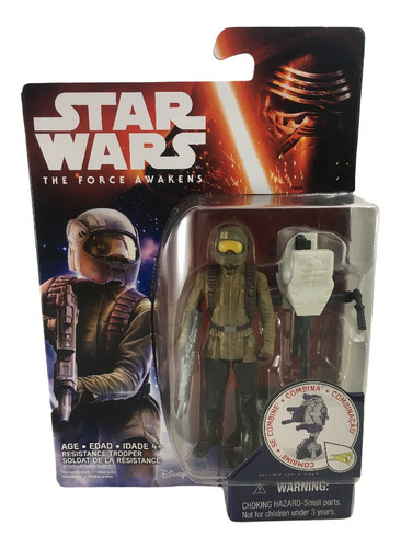 Hasbro Star Wars The Force Awakens 3.75 Resistance Trooper