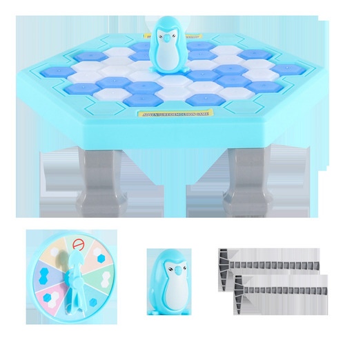 Juego Salva Pingüino Rompehielos Trampa Bloques Con Martillo