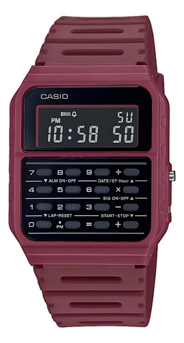 Relógio de calculadora Casio CA-53wf 4b Retro Vintage Classic
