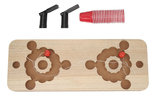 Juego De Mesa Beer Pong, Juego De Mesa Para Beber, Madera