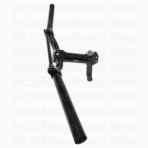 Imagen 2 de 3 de Timón De Aluminio Para Bicicleta 25.4mm