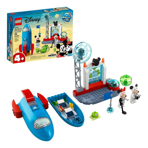 Lego Cohete Espacial De Mickey Y Minnie Mouse 10774