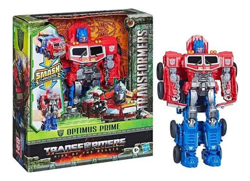 Transformers Rise Of The Beasts: Optimus Prime Smash Changer (Usado)