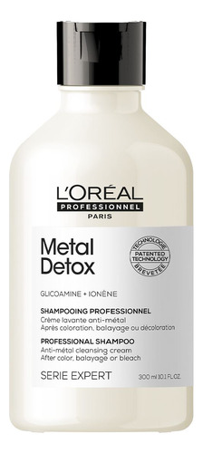 Shampoo Limpiador Anti Metal Metal Detox Loreal Pro 300 Ml