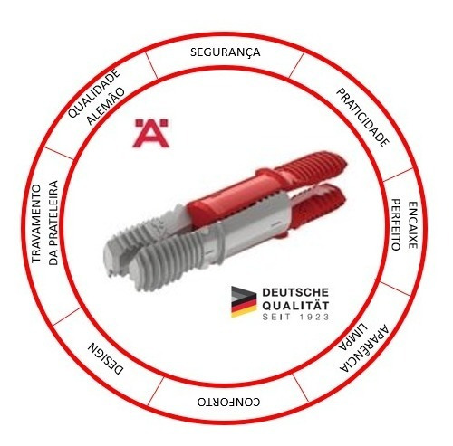 Conector Sc 8/25 - Ixconnect - Häfele - Kit 56 Pçs