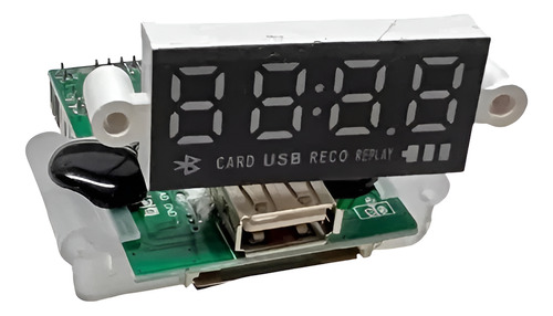 Placa Bluetooth Usb Caixa De Som Ca2000 Lenoxx Com Display