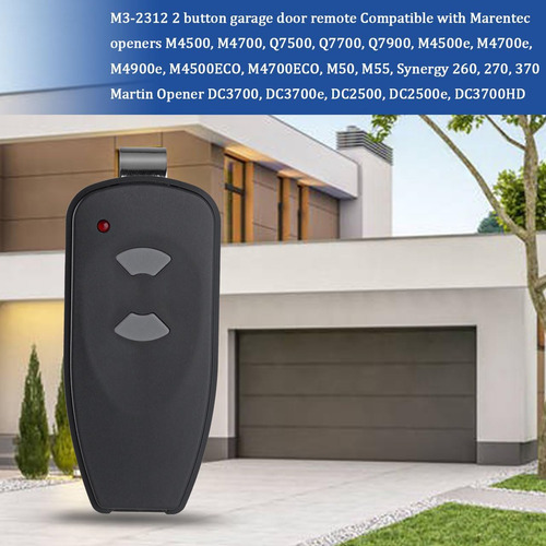 M3-2312 315mhz Control Remoto De Puerta De Garaje De 2 Boton