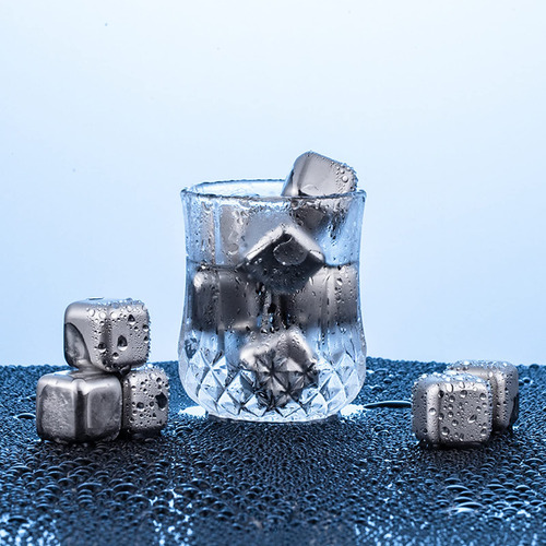 Cubitos De Hielo De Acero Inoxidable 304 Reutilizables