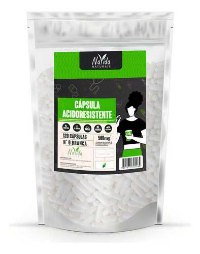Cápsula gastrorresistente AR-Caps blanca Nº 0 120 unidades