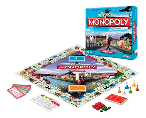Juego De Mesa Monopoly Popular Version Argentina Orig. Toyco