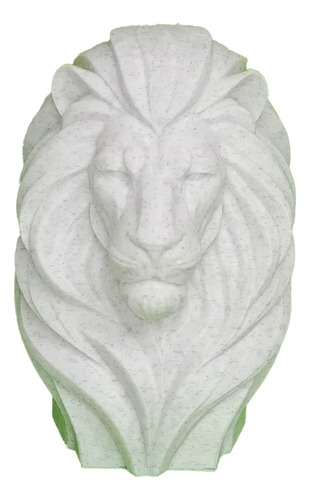 Estatuilla Cabeza De León - Impresión 3d - Granito Granito - Marmol
