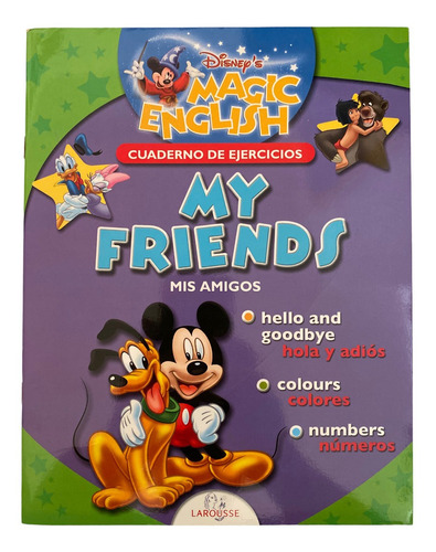 Disney Magic English Cuaderno De Ejercicios My Friends 2004