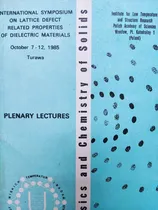 Comprar Libro Physics & Chemistry Of Solids Wroclaw 167s8