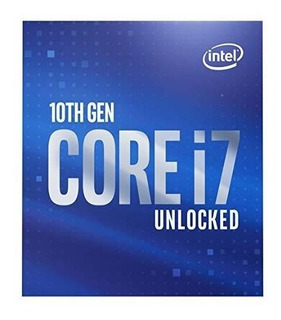 Procesador Intel Core I7-10700k 8 Nucleos Hasta 5,1 Ghz Desb