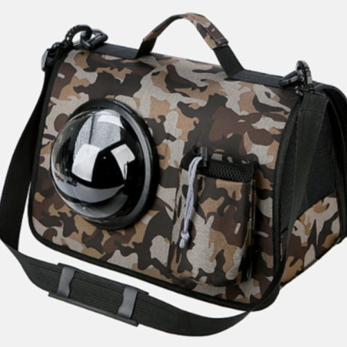 Bolso Transportador Mascotas Gato Perro Visor Tela Premium