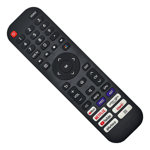 Mando a distancia para TV Hisense 50q6n 55q6n 58a51hsv 65a6k