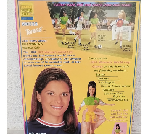 Barbie Teresa Soccer Mattel 1998 (Usado)