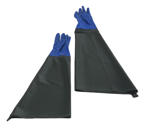 1 Par De Guantes De Goma, Guantes Reutilizables De Pvc, Impe
