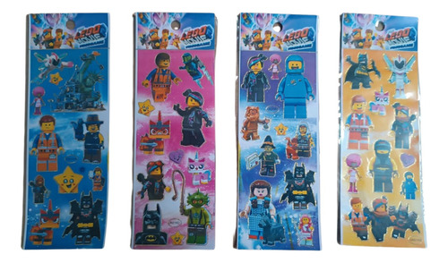 Stickers Adesivos 30 Cartelas Lego 