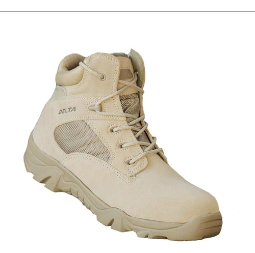 Bota Delta Corta Tactica Outdoor Militar Airsoft Urbano Ocre