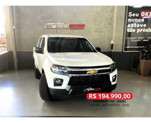 Chevrolet S-10 2.8 16V TURBO DIESEL LT CD 4X4 AUTOMÁTICO