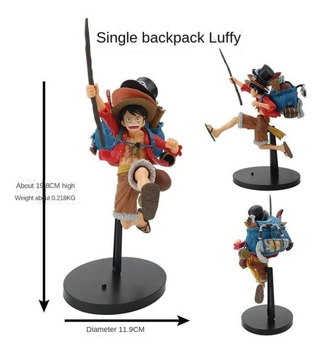 Boneco da coleção Monkey D. Luffy One Piece
