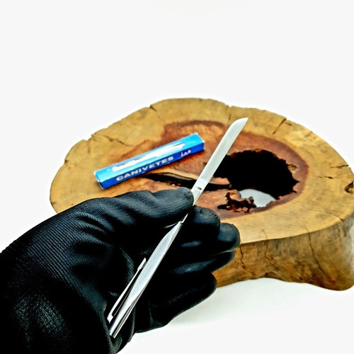Imagem 4 de 9 de Canivete Caneta Lan Grande Original Na Caixa Da Fábrica Lan