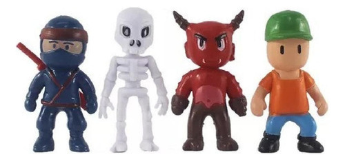 .s 24pcs Stumble Fall Guys Acción Figura Modelo Juguete