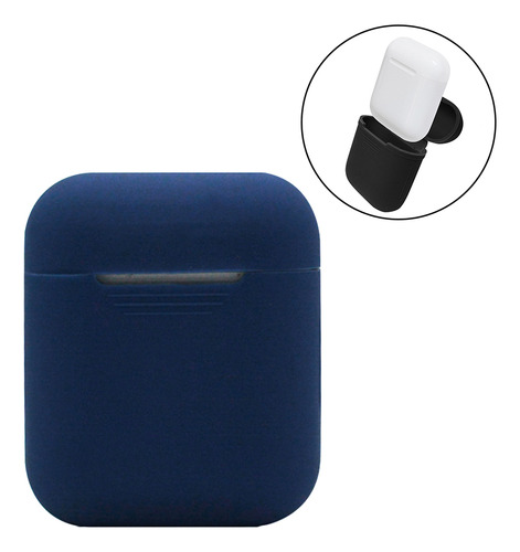 Funda Protectora De Silicona Azul Para Cargar