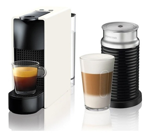 Pack Cafetera Essenza White + Aeroccino Nespresso - Holacasa