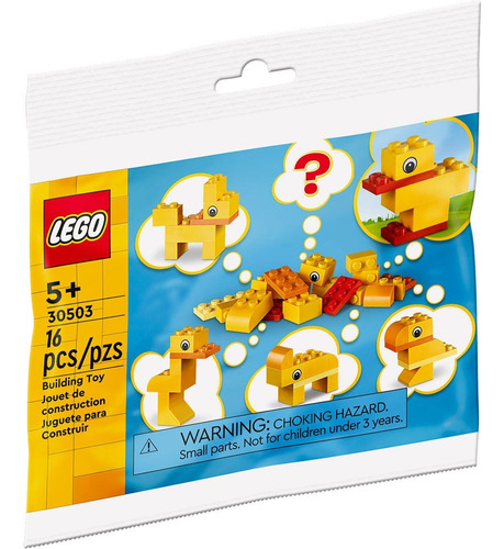 Pato De Lego Polybag 30503 Ideal Para Lego Serious Play