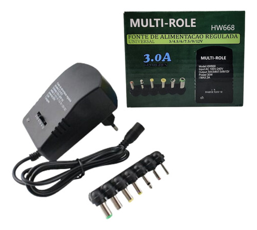 Cargador Universal Multi Voltaje 3.5v A 12v / 3a / 30w / 7 A