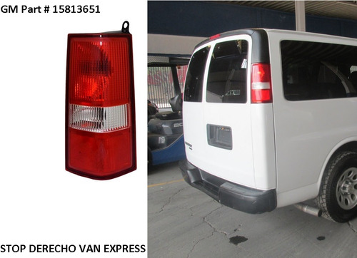 15813651 Stop Derecho Van Express 2007/2014 Nuevo 100