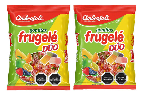 Pack 2 Gomitas Frugele Duo 215gr C/u