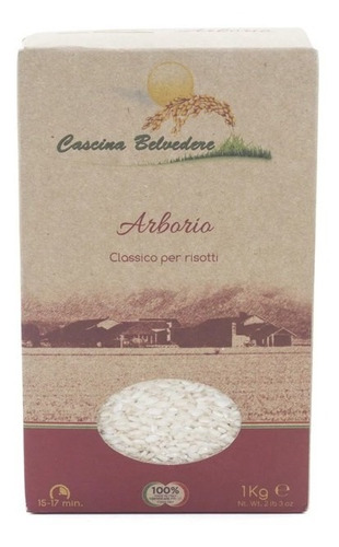  Arroz Arborio  Cascina Belvedere C/u 1 Kilo