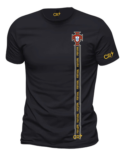 Playera Cr7 C. Ronaldo Portugal Caballero Dry Fit