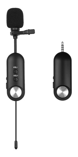 Andoer Wireless Lavalier Solapa Micrófono Recargable