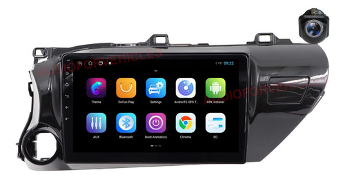 Coche Estéreo Android Para Toyota Hilux 2015-2018 Carplay Bt