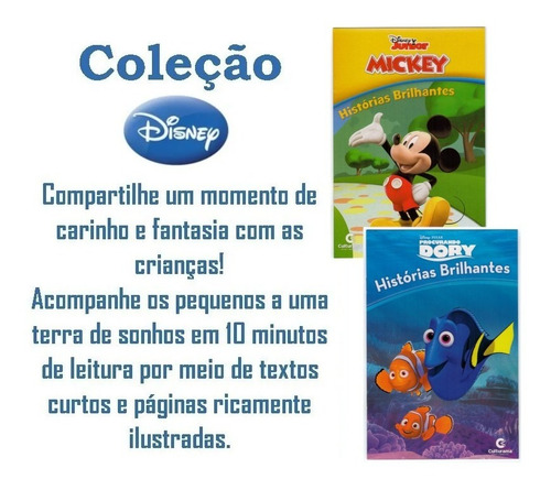 Imagem 7 de 8 de Histórias Brilhantes Disney - 8 Livros Ricamente Ilustrados