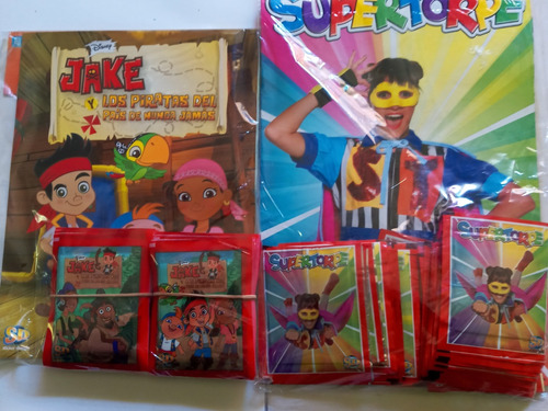 Albumes+50 Sobres. Packjack Y Los Piratas/supertorpe 