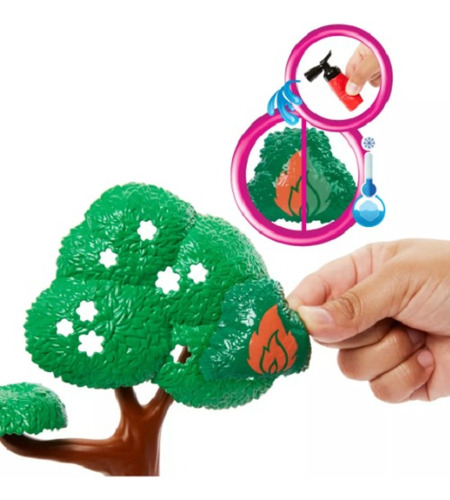 Barbie Profesiones Set De Conjunto De Bombera